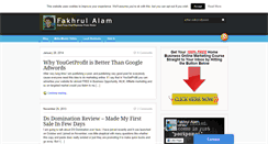 Desktop Screenshot of fakhrulalam.com